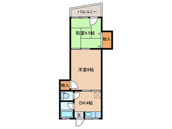 間取図 グリ－ンハイツ