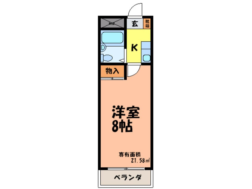 間取図 ベストレジデンス瓢箪山Ⅱ
