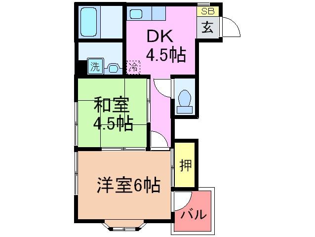間取り図 サン山口