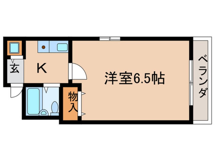 間取図 ラメゾンハヤシ