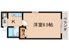 ラメゾンハヤシ 1Kの間取り