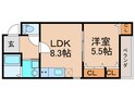 フジパレス住吉大領の間取図