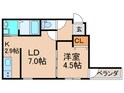 フジパレス住吉大領の間取図