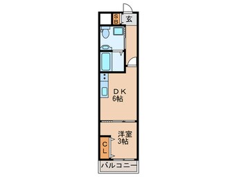 間取図 ガゼルノア加島Ⅰ