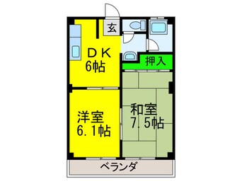 間取図 宮崎ビル