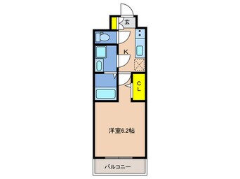 間取図 アドバンス神戸マーレ