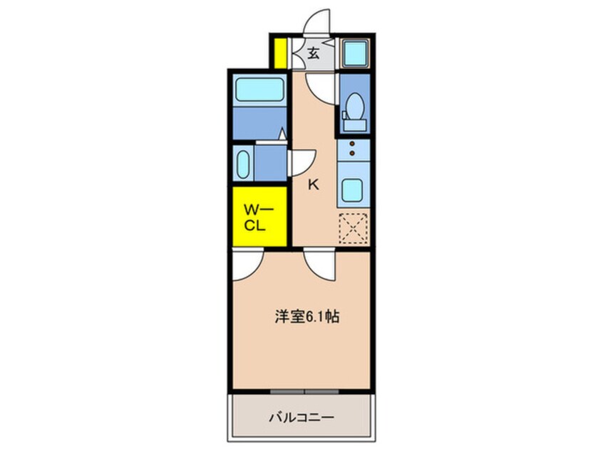 間取図 アドバンス神戸マーレ