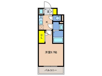 間取図 アドバンス神戸マーレ