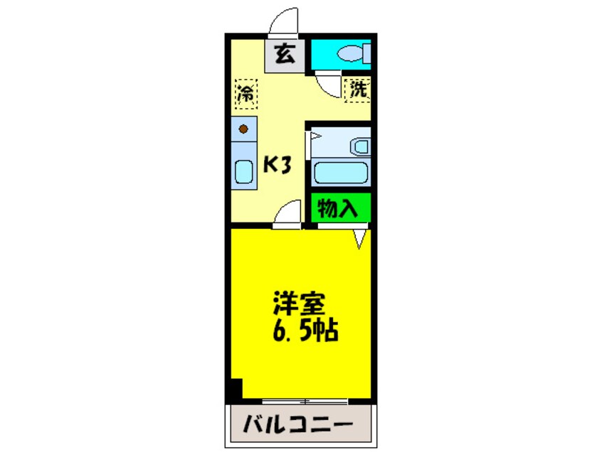 間取図 グラン・アヴニール