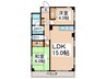 シックメゾン 2LDKの間取り