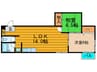 ヴィラ　アロー 2LDKの間取り