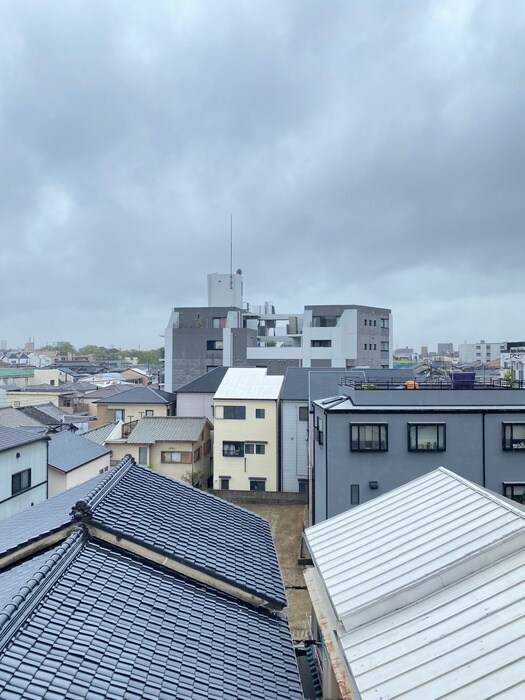 室内からの展望 梅ケ枝マンションⅠ