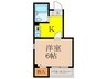 Ｓｅｖｉｎ　Ｃｈｅｒｉｅ 1Kの間取り
