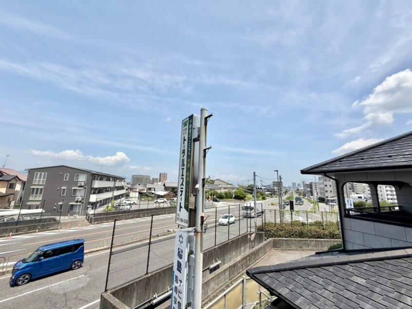 室内からの展望 トータルエステートビル