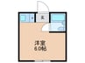 728湯里ハイツ 1Rの間取り