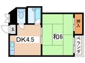 プレアール駒川Ⅱの間取図