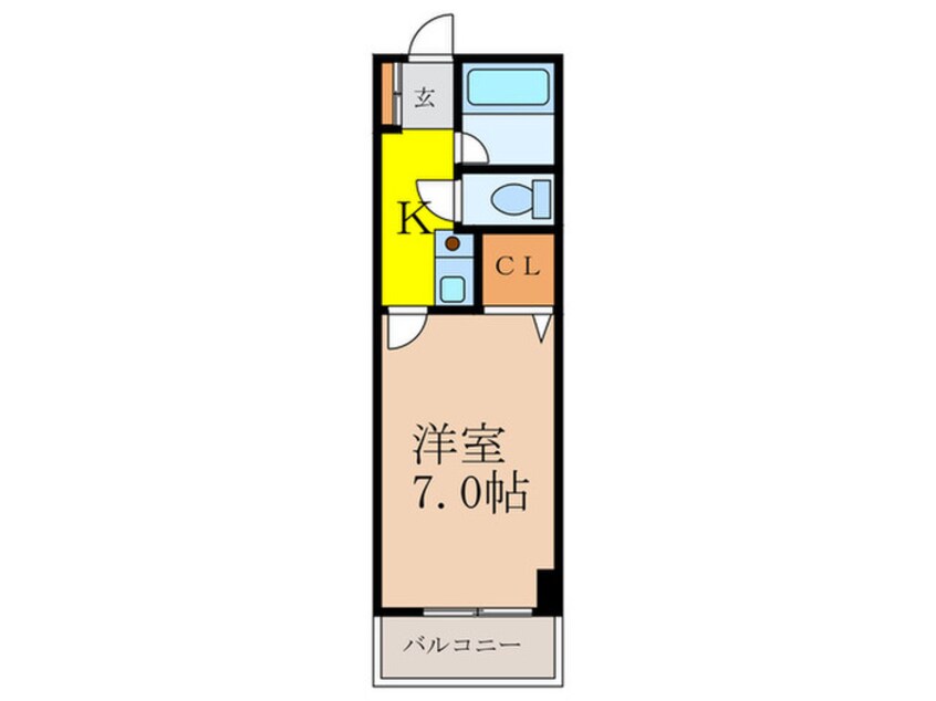 間取図 ホワイトハイツカドタ
