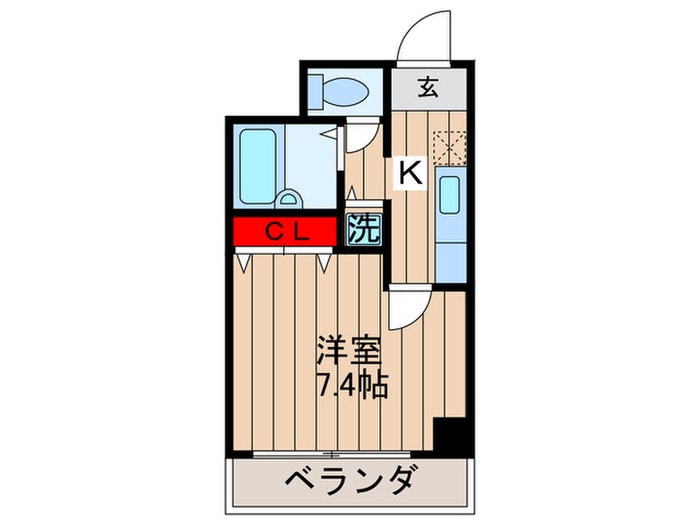 間取り図 グラマシー心斎橋東