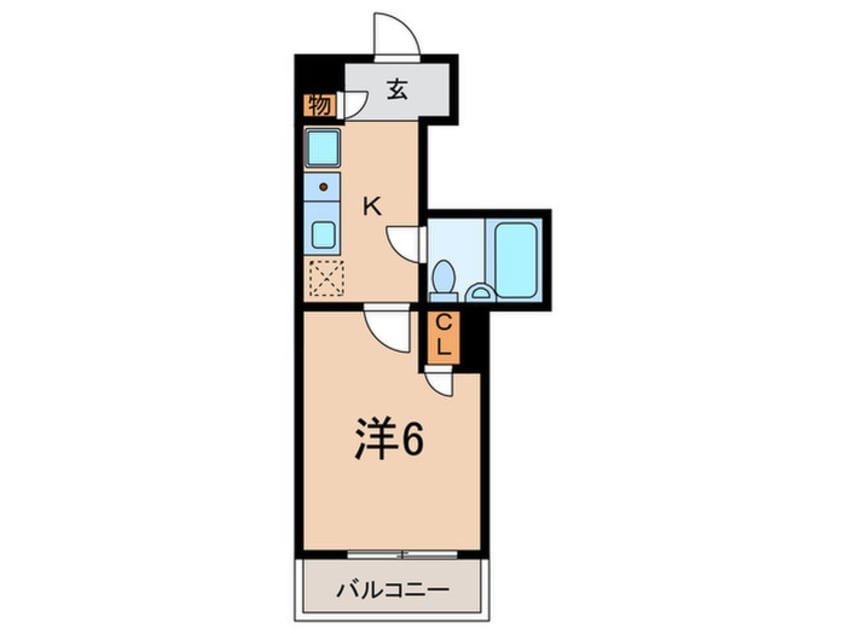 間取図 べヌスタ西宮