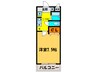 ヴィアシミズ 1Kの間取り