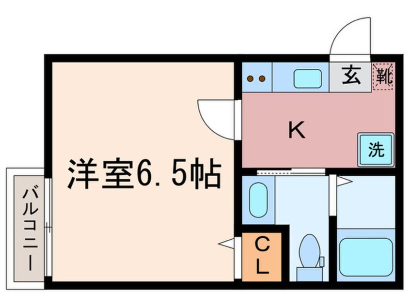 間取図 E-SPAAACE烏丸