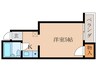 コモディタ竹屋町 1Kの間取り