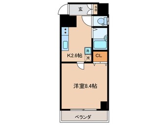 間取図 プラシード白川今小路