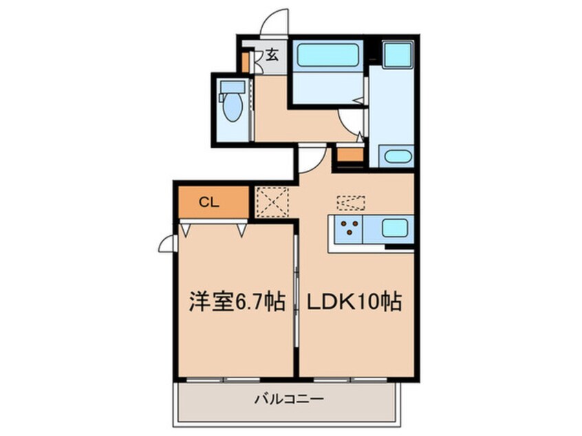 間取図 ハーバーコート神戸