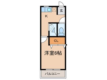 間取図 ヨネナガハイツⅠ