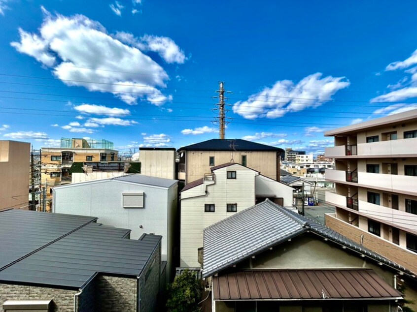 室内からの展望 魚真マンション