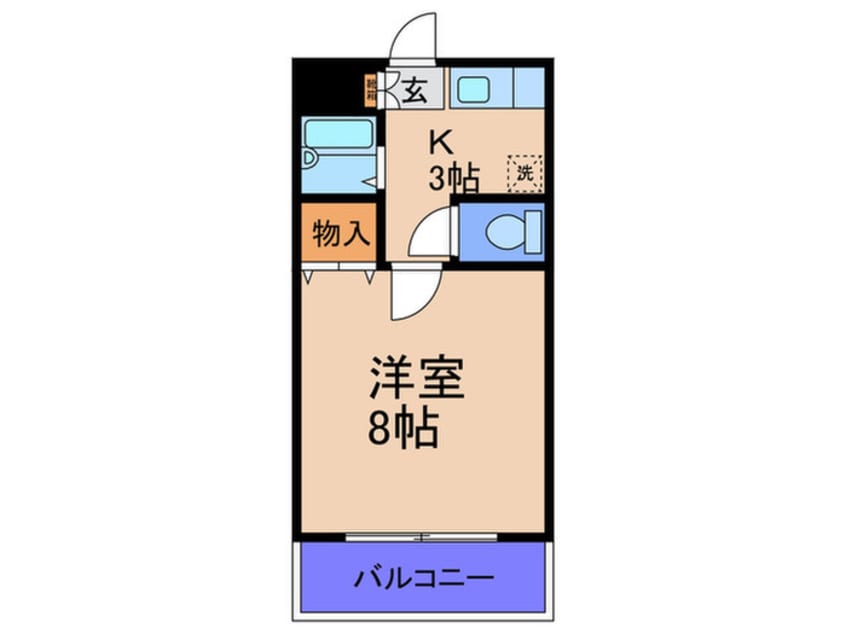 間取図 ウィスタピアⅢ
