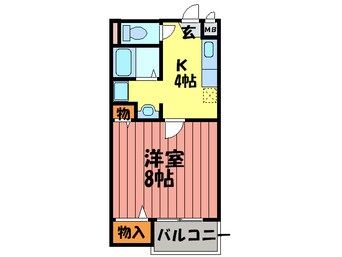 間取図 シャルムＫⅡ