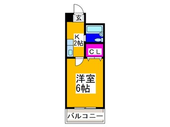 間取図 プレアール平野本町Ⅱ