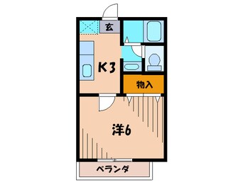 間取図 めぞん・お－