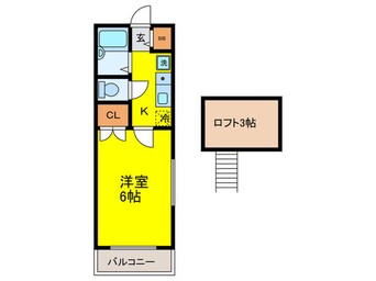 間取図 エクセレント夙川