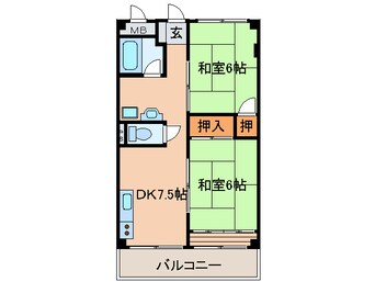 間取図 第１マンション寺直