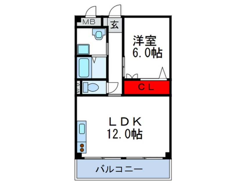 間取図 第１マンション寺直