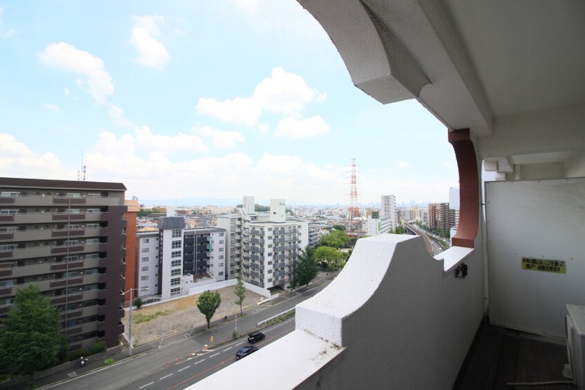 室内からの展望 第１マンション寺直