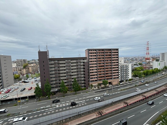 室内からの展望 第１マンション寺直