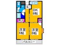 第２タツミマンションの間取図