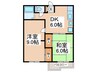 サニ－ハイツ 2DKの間取り