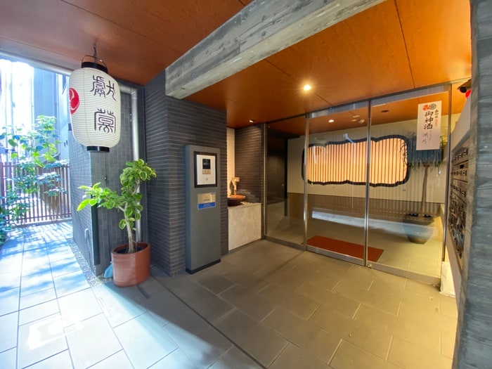 エントランス部分 京まちなか湖月