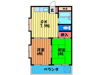 間取図 旭ロイヤルハイム