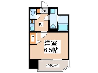 間取図 ﾌﾟﾛｼ-ﾄﾞ大阪ＷＥＳＴｱﾄﾞﾘｱ(704)