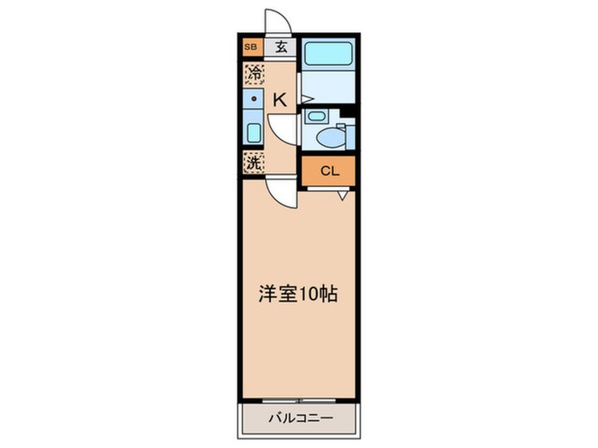 間取図 茜ハイツ
