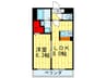 アムール八旗 1LDKの間取り