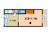 三幸マンション 1DKの間取り