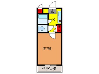 間取図 矢野フラワーガーデン