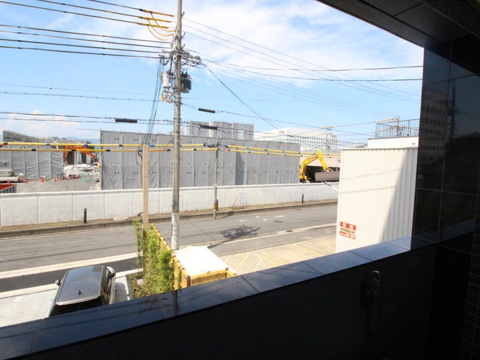 室内からの展望 ﾍﾞﾗｼﾞｵ京都烏丸十条Ⅱ(601)