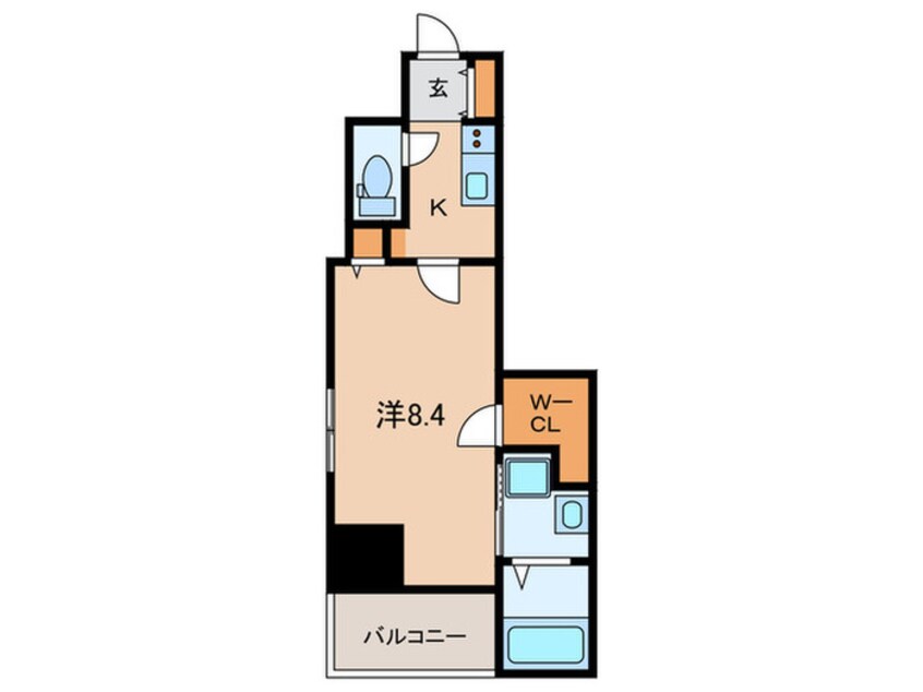 間取図 リフレス蛍池